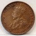 AUSTRALIA 1929 . HALF 1/2 PENNY . FULL 8 PEARLS